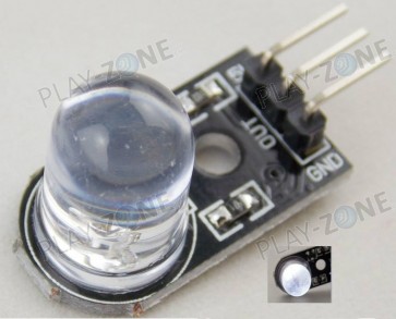 10mm LED-Breakout with Enable-Input - White