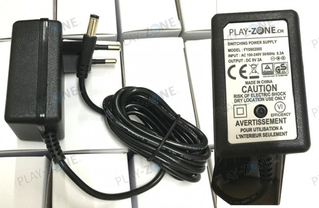 Netzteil AC/DC-Adapter 9V DC / 2000mA