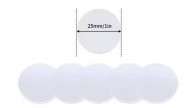 NFC NTAG215 Tag 25 mm – selbstklebend, 504 Byte - 1 Stk.