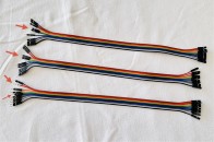 30 Stk. Jumperkabel (30cm) M/F - 24AWG