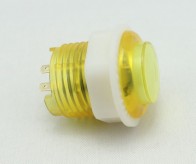 Arcade Button 24mm - Yellow translucent with LED