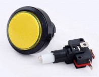 Arcade Button 46mm - illuminated - Yellow