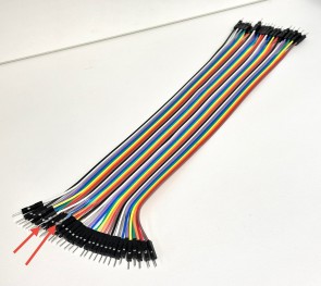 Jumperkabel (30cm) M/M 40 Stk. 