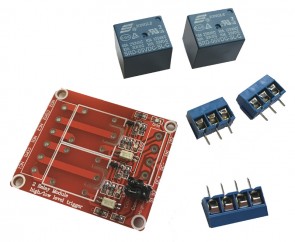 2-Kanal Relais Modul Karte 5V / 30VDC KIT MK2
