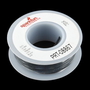 SparkFun Hook-up Stranded Wire - Black 