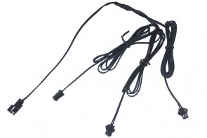 JST-SM 2 Pin Male to 3 x 2 Pin Female Splitter 120cm