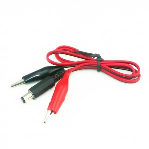 Testingcable Alligator-Clips to DC Plug, 5.5/2.1mm