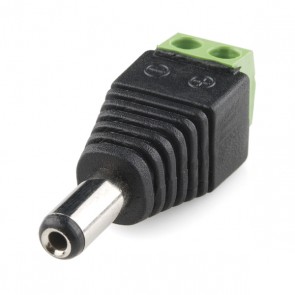 DC Barrel Jack Adapter - Male 2.1mm