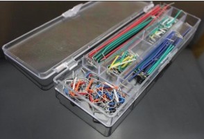 140 Stk. Breadboard-Verbindungskabel mit Box