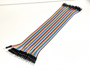 Jumperkabel (30cm) M/F 40 Stk. 