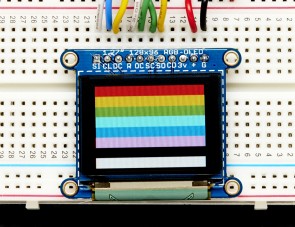 Adafruit OLED Breakout Board - 16-bit Color 1.27" + microSD