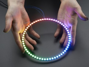 Adafruit NeoPixel 1/4 60 Ring - WS2812 5050 RGB LED