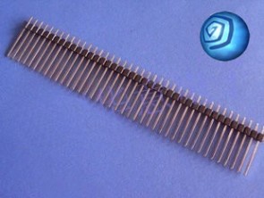 Pinheader 1 X 40 Pins 2.54mm / 17mm Height