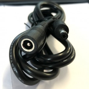 DC-Extension cable, 5.5/2.1mm 150cm - 18AWG