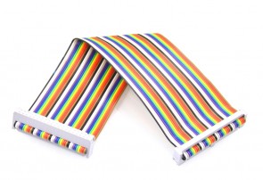 GPIO Extender Kabel for Raspberry PI F/F (40 Pin) 20cm - Color-coded