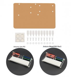 Keyes Acryl mounting plate for breadboard and Arduino UNO / Mega