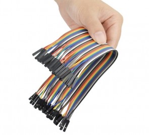 Jumperkabel (20cm) F/F 40 Stk. 