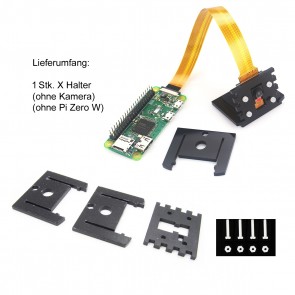 Acryl-Kamerahalter für Pi-Kamera * schwarz *