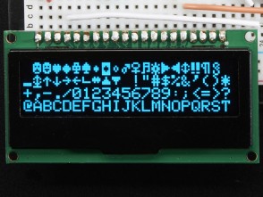Adafruit Monochrome 2.3" 128x32 OLED Graphic Display Module Kit