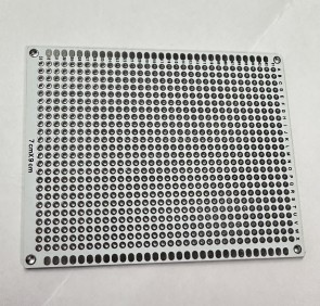 Experimentierplatine 7cm x 9cm x 1.6mm - Weiss
