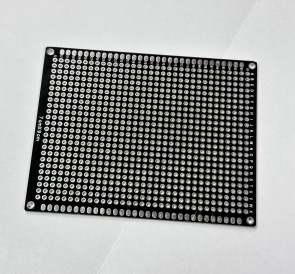 Experimentierplatine 7cm x 9cm x 1.6mm - Schwarz