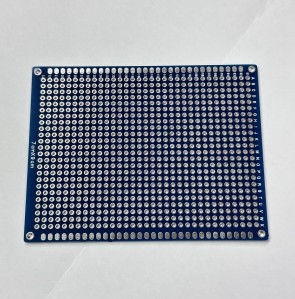 Experimentierplatine 7cm x 9cm x 1.6mm - Blau