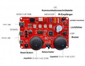 Keyes Control Board V1.0 – Basierend auf Arduino / Atmega 328