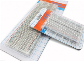 Solderless Breadboard - Transparent - Set of two