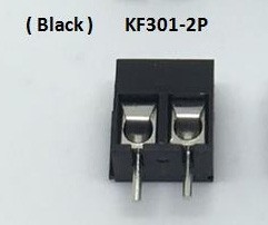 Screw Terminals 5mm Pitch (2-Pin)  Black