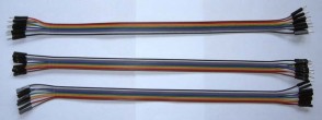 Set: Jumperwires (30cm) M/M, M/F, FF 10 pcs. each - 24AWG
