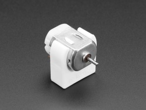 Adafruit DC Motor Plastic Mount - 130 Size / 20mm Diameter