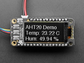 Adafruit FeatherWing OLED - 128x64 OLED Add-on For Feather - STEMMA QT / Qwiic