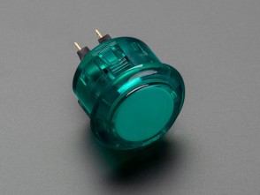 Arcade Button 30mm - Green translucent