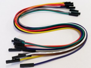 Jumperkabel 10 Stk. F/F - 30CM - 22AWG