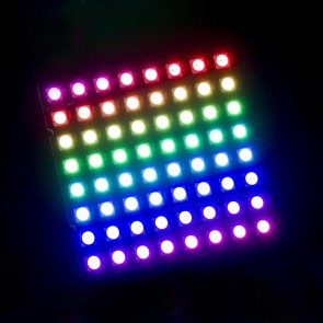 Neopixel WS2812 Matrix 8x8 - 64 RGB LED Pixel Matrix