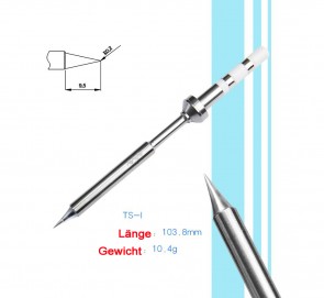 Replacement Soldering Tip I for E-Design TS100