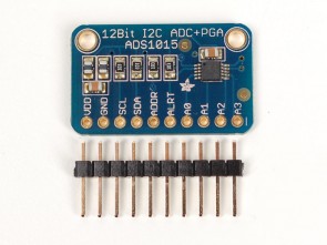 Adafruit ADS1015 12-Bit ADC - 4 Ch. w/Gain Amplifier