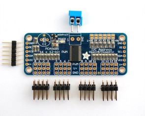 Adafruit 16-Channel 12-bit PWM/Servo Driver - I2C interface - PCA9685