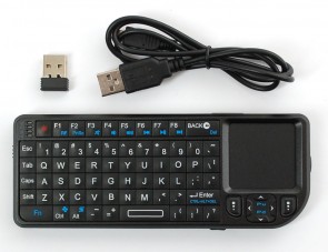 Rii Miniature Wireless USB Keyboard with Touchpad