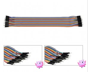Jumperkabel (40cm) M/M 40 Stk. 