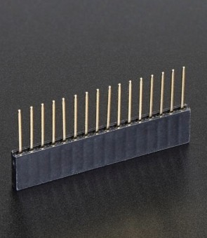 Feather Stacking Headers - 16-pin female headers