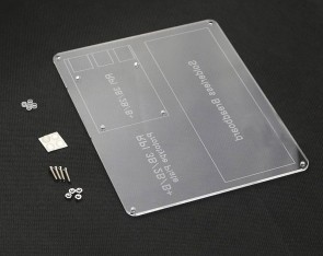 Acryl-Montageplatte für Raspberry Pi3 B und B+