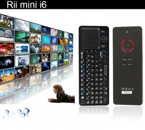 Rii Mini i6 Bluetooth Keyboard with IR-Remote Control