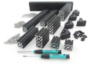 OpenBeam Precut Kit Black Anodised
