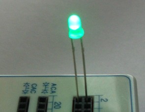 Superhelle LED  Green / 3mm