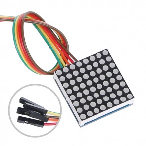 8x8 LED Matrix Breakout mit 2 HC595