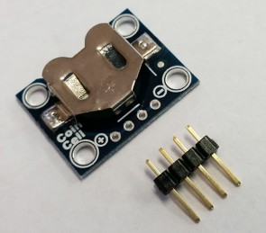Batteryholder / -breakout for 1 x CR1220/CR1225