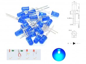 30 Stk. LED Blau / 5mm