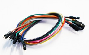 Jumperkabel 10 Stk. M/F - 30CM - 22AWG