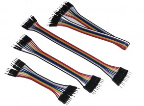 Jumper Wire 40 Pcs. M/M (10-30cm) 24AWG
